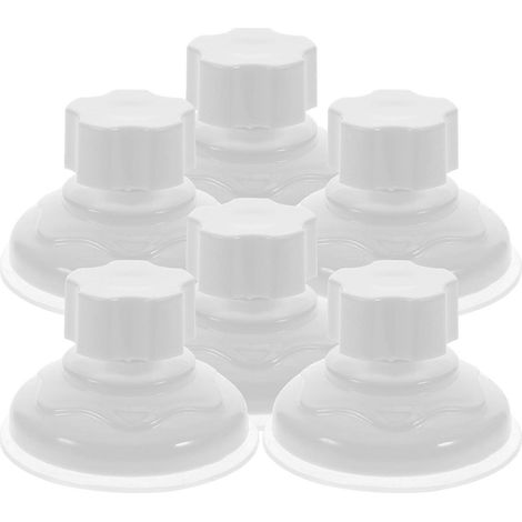 Lot de 6 ventouses pour perchoirs de fenêtre pour oiseaux, avec bouton et plateforme pour tortues. (1/5)