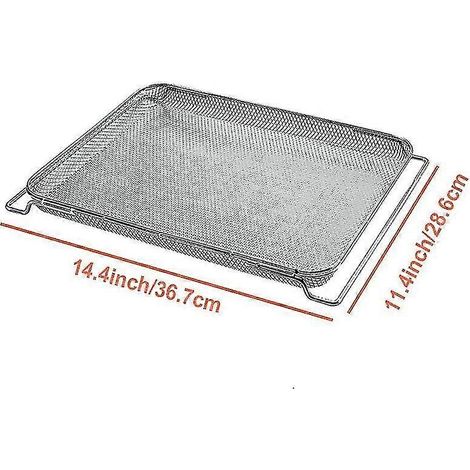 Panier de friture à air chaud de rechange en acier inoxydable pour four Ninja Foodi DT251 DT201 (1/5)