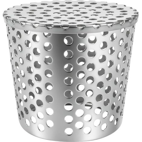 Protection anti-feuilles pour gouttières en acier inoxydable (90 mm) (1/5)