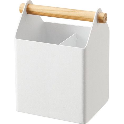 Yamazaki Portapenne Bianco Design Semplice Ufficio