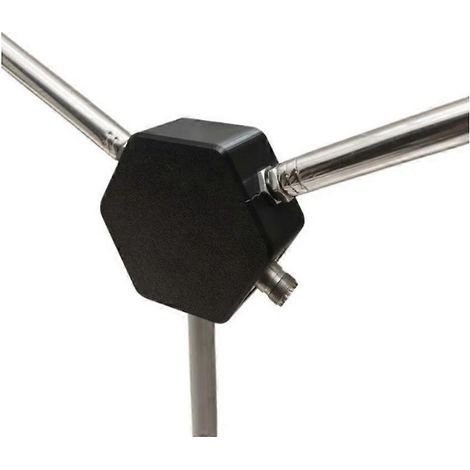 Verstärkter Kurzwellenantennenfuß mit positiver Spannung und 200-W-Balun. Kurzwellenantennendesign mit positiver Spannung (1–50 MHz). (1/5)