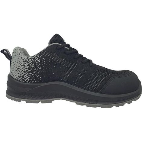 FORLI zapato oxford negro n. 41 par , Zapato de seguridad OXFORD Forli Zapato deportivo de seguridad S3 fabricado en knit hidrofugado Refuerzo en la zona de la puntera (1/2)