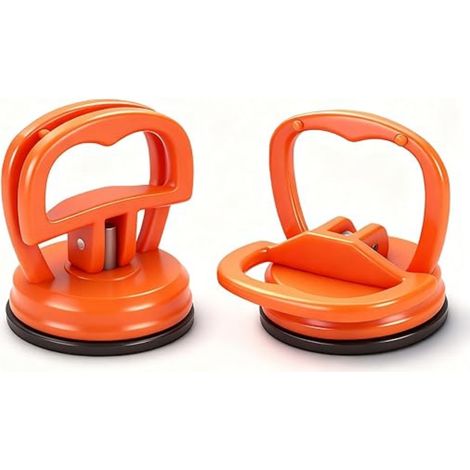 2 Pièces Ventouse Carrosserie, Mini Debosselage Carrosserie, Ventouse Vitrier pour Ordinateur et Téléphone Écrans, Miroir, Carreaux, Réparation Bosses Voiture, Verre (1/5)