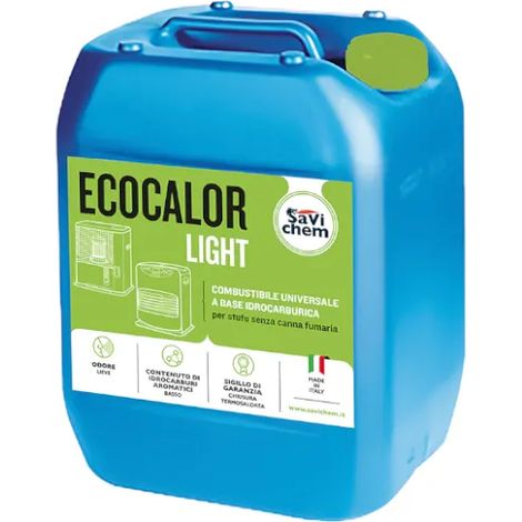 Combustibile liquido Savichem Ecocalor Light da 18Lt per stufe a petrolio