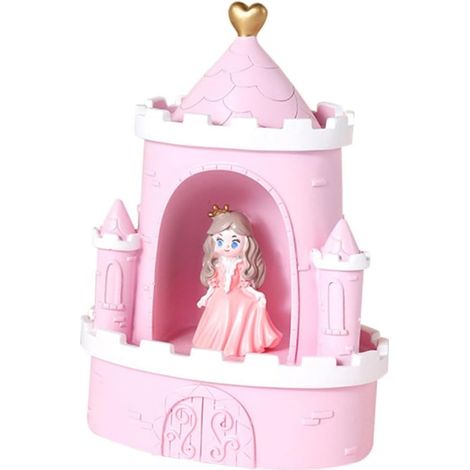 Mini Veilleuse Château en Résine (1/5)