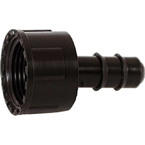 1BL RACCORDO PORTAGOMMA CON GHIERA FEMMINA diametro 16 x 3/4 - pz 5