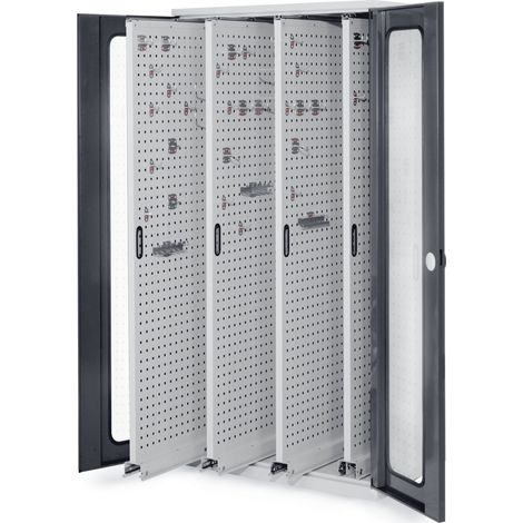 Kappes ®RasterPlan Vertikalschränke 1950x1000x600mm Modell 83 Sichtfenstertüren anthrazitgrau