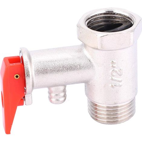 Ej.Life Warmwasserbereiter, großartige Verarbeitung Einlassinstallation überprüfen Messing zuverlässiges Ventil, praktisch für 0,9 MPa + 100 ℃ A (1/5)