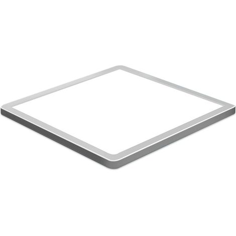 Plafonnier LED Chambre RGB 7 Couleurs + Blanc Chaud Naturel, Télécommande Bluetooth, Intensité Réglable à l'Infini, Rond ou Carré, 24W+5W, Blanc, 1 Lampe + 1 Télécommande (1/3)