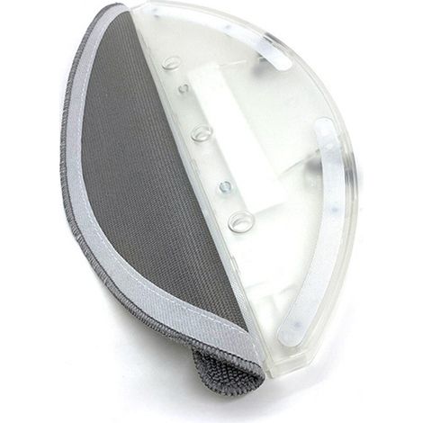 graue Baumwollpads, kompatibel mit dem Reinigungszubehör ROIDMI EVE Plus für Saugroboter.
