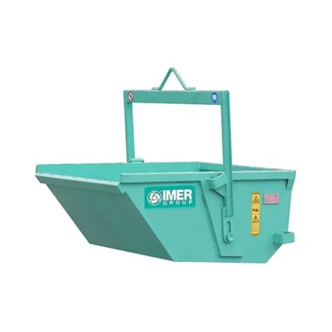 Benne à terre 800 litres IMER