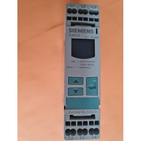 Siemens SIRIUS 3UG4615-2CR20 - Relais de surveillance de réseau triphasé 160-690V