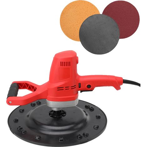 Polisseuse murale portative, puissance 850W, tension 220V, vitesse à vide 80–200 tr/min, diamètre de lame Ø380 mm, poids emballé 5900 g (1/5)