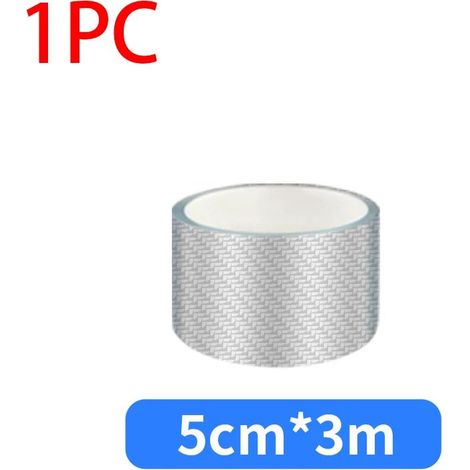 (5 cm x 3 m) Film de protection 3D en fibre de carbone pour portières et coffre,autocollant en vinyle anti-rayures pour carrosserie (1/3)