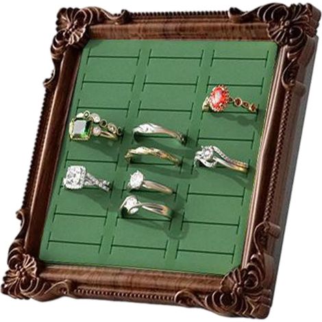 Présentoir à bagues , organisateur de bijoux vintage Porte-bagues , pour femme , mère , amie , maria (1/5)