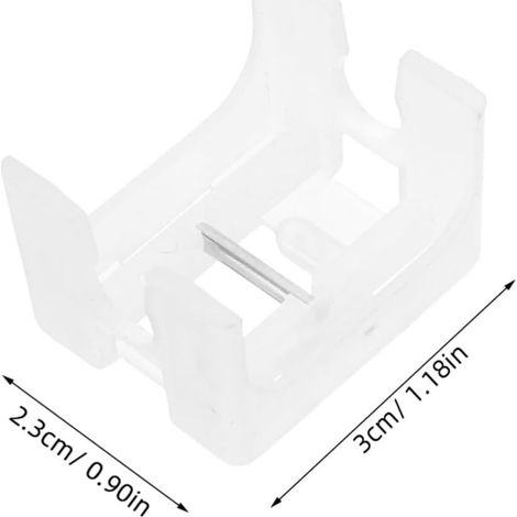 Ensemble de 2 pièces pour enrouleur de cordon de store, support de montage, clip de fixation, pièces de rechange pour stores domestiques.