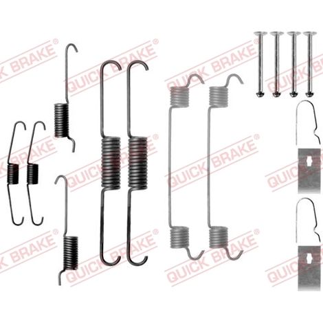 Kit d'accessoires, mâchoire de frein Quick Brake 105-0803 MAZDA