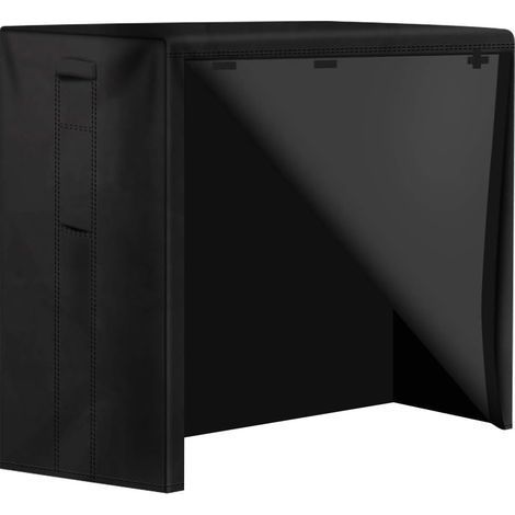 TAISHENGDA- Grande Capacité 122cm x 61cm x 107cm 420D Oxford Couvercle de Support de Bois de Chauffage étanche Extérieur Housse de Protection pour Porte-bûches de Bois de Chauffage Résistant aux UV (1/5)