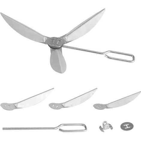 Kit de nettoyage One-Touch de 22, 5 pouces pour barbecue Weber Kettle de 57 cm - Pièces détachées compatibles avec le barbecue Weber Kettle (référence 7444) (1/5)
