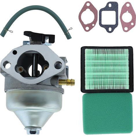 Carburateur GCV190 pour moteur Honda GCV190A GCV190LA Compatible avec tondeuse Honda HRB217 HRX217 HRX217K1 HRX217K2 avec bougie d'allumage et joint (1/5)
