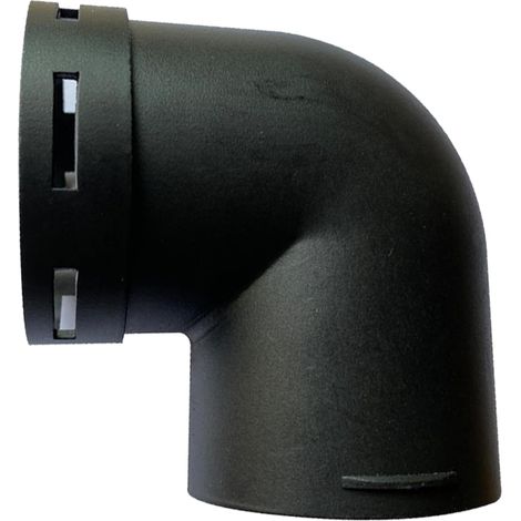 Raccord de sortie d'air pour chauffage auxiliaire 75 mm - Accessoire de chauffage auxiliaire en plastique - Tuyau de chauffage d'angle - Grille d'aération - Chauffage auxiliaire diesel (1/5)