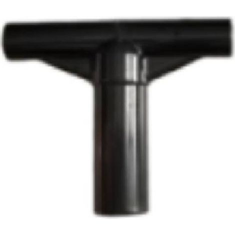 Cache-poteau de trampoline en T, connecteur en plastique noir, pour connecter le poteau supérieur du trampoline entre les filets, lot de 8 (1/4)