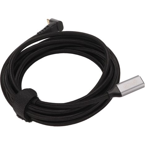 Câble USB-C 3.1 mâle vers femelle PD100W, charge rapide 10 Gbit/s, 4K à 60 Hz, pour consoles de jeux Steam Deck, 300 cm / 118,1 pouces (1/5)