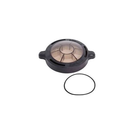 Couvercle Pompe Piscine Hors-Sol - Couvercle Transparent en PVC avec Joint, Pour Remplacement de Pompe Centrifuge (1/4)