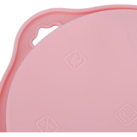 Moule à gâteau en silicone à étages, 4 pièces, forme ronde, moule à pain, moule à gâteau, ustensiles de cuisson antiadhésifs (rose S) (1/5)