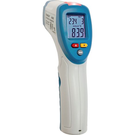 PeakTech Termometro a infrarossi meno 50 °C. aggiunta 380 °C con allarmi LED e allarme Impostazione per misurazione di temperatura senza contatto, 1 pezzi, P 4945 (1/5)