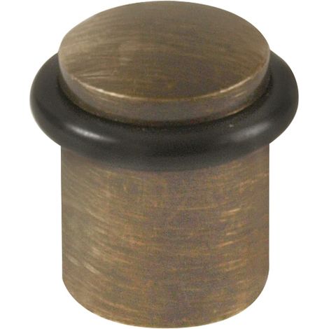 Butée de porte Modèle Timoteu Bronze - TIMOTEU - Butée de fixation à vis Ø25 mm. (1/5)
