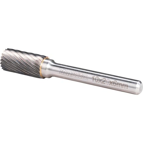 Makita B-52716 Fresa Torica 10x20 mm Ø6 mm (3/8x3/4" Ø1/2") Dente Singolo (1/4)
