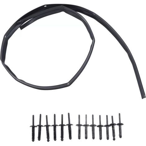 Dichtungsleiste für die Motorhaube, Stoßstangendichtung mit Nieten 68051392AB Ersatzteil für Dodge Challenger 2008-2022 (1/4)