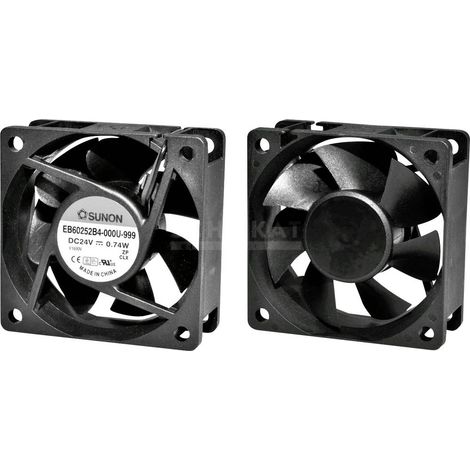 Sunon EE60252B1-A99 Ventola assiale 24 V/DC 39.91 m³/h (L x L x A) 60 x 60 x 25 mm