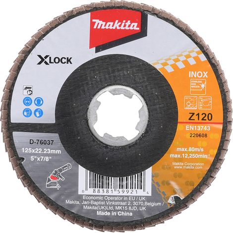 Disque à lamelles Makita 125mm Z120