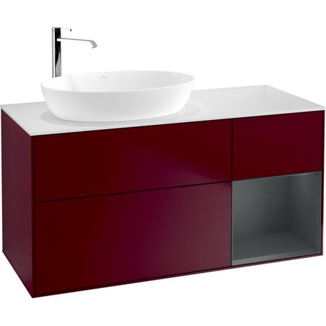 Villeroy & Boch F931HGHB Meuble sous-lavabo Finion F93 (1/2)