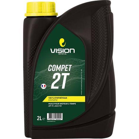 COMPET - Huile 2T 2L- 100% Synthèse – Ester