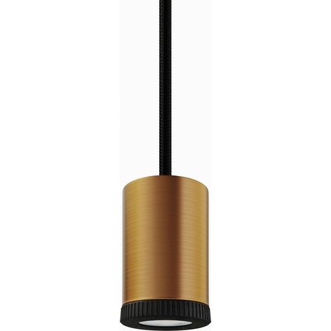 creative cables - Lampada faretto a sospensione singola Mini Spotlight GU1d0