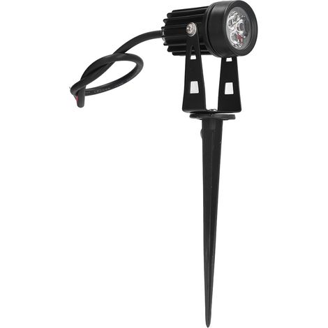 Lampe de jardin LED étanche IP65 3W lumière blanc chaud éclairage paysager extérieur DC12V (1/5)