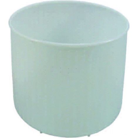 Forma per stagionatura formaggio gr.3200 - Ø superiore cm.20 - Ø inferiore cm.19x15,6h. - 6 pz