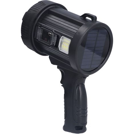 Lampe torche projecteur à économie d'énergie et respectueuse de l'environnement, avec indicateur de batterie intelligent. (1/5)