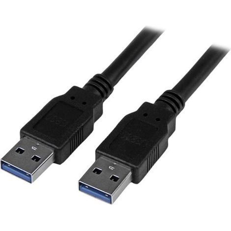CABLE USB 3.0 A-A MACHO-MACHO 2m NEGRO
