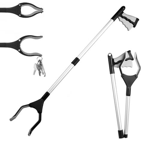 Attrezzi di raccolta con punta magnetica per anziani, pinza per la raccolta di rifiuti, rifiuti da giardino (1/5)