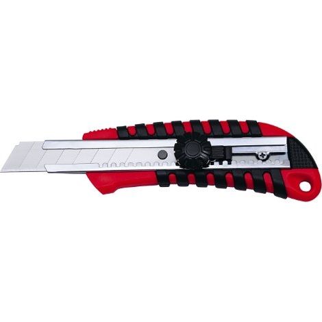 WEDO CUTTER PRO, LAME: 18 MM, ROUGE/NOIR 785018