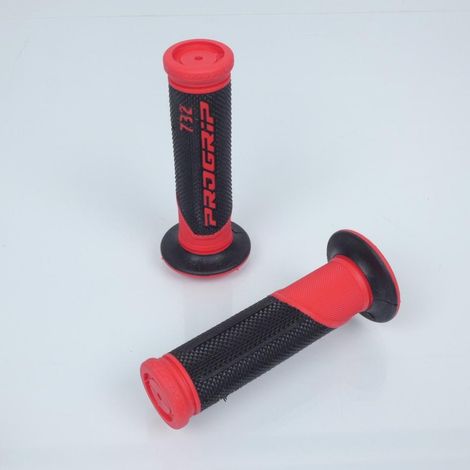 Griff progrip 732 schwarz rot für Scooter 50 bis Box Motorrad