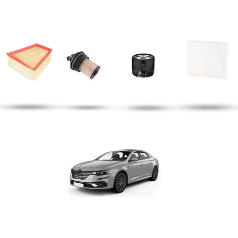 Kit tagliando 4 filtri compatibile con Renault Talisman 1.5 DCI 81kw Dal 2015 (1/5)