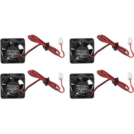 3010 DC-Bürstenloser Lüfter mit 2-poligem Anschluss, geräuscharmer Mini-DC-Lüfter für 3D-Drucker-Extruder-Hotend V6