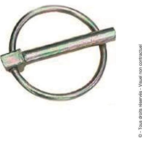 Sachet de 10 goupilles clips 6 mm