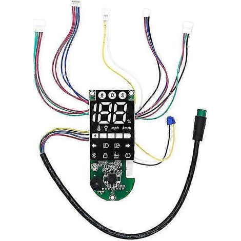 Compatible avec l'écran, le tableau de bord, la carte de circuit imprimé Bluetooth et les pièces de rechange pour trottinette électrique Xiaomi Mi 5 Pro (1/5)