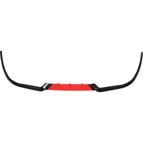 Lot de 3 séparateurs de pare-chocs avant robustes et délicats, aileron de pare-chocs universel pour A3 A4 A6 rouge (1/5)